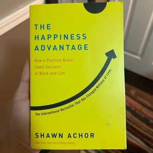 The Happiness Advantage Book by Shawn Achor